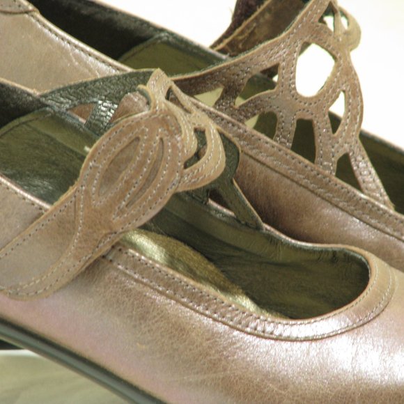 Light Brown Naot Mary Janes - Picture 2 of 6